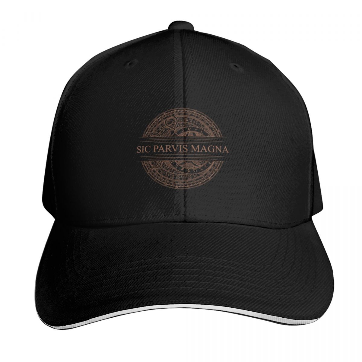 Baseball Cap Structured - Timezone Sic Parvis Magna - Uncharted