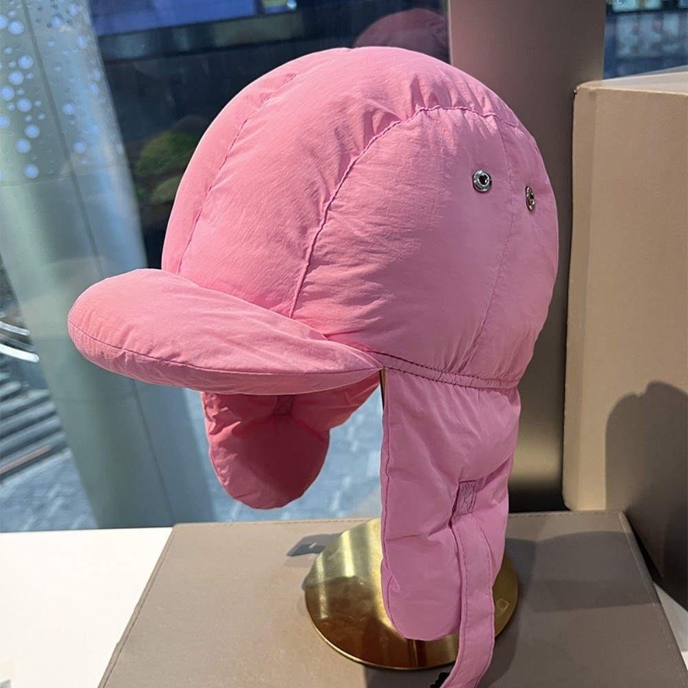 Effen Kleur Gewatteerde Bomber - Trapper Hat Ear Flap recensie en prijs
