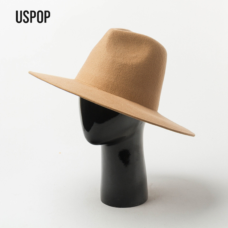 USPOP Herfst Winter Mode Effen - Fedora Hat Wool recensie en prijs