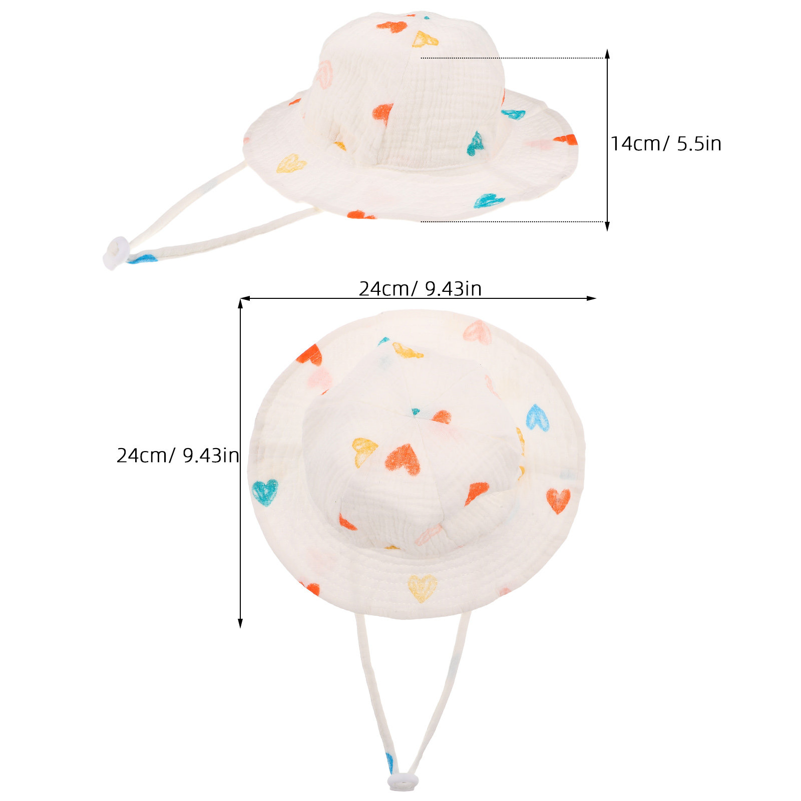 Babyzonnehoed, zachte katoenen - Bucket Hat Cotton recensie en prijs