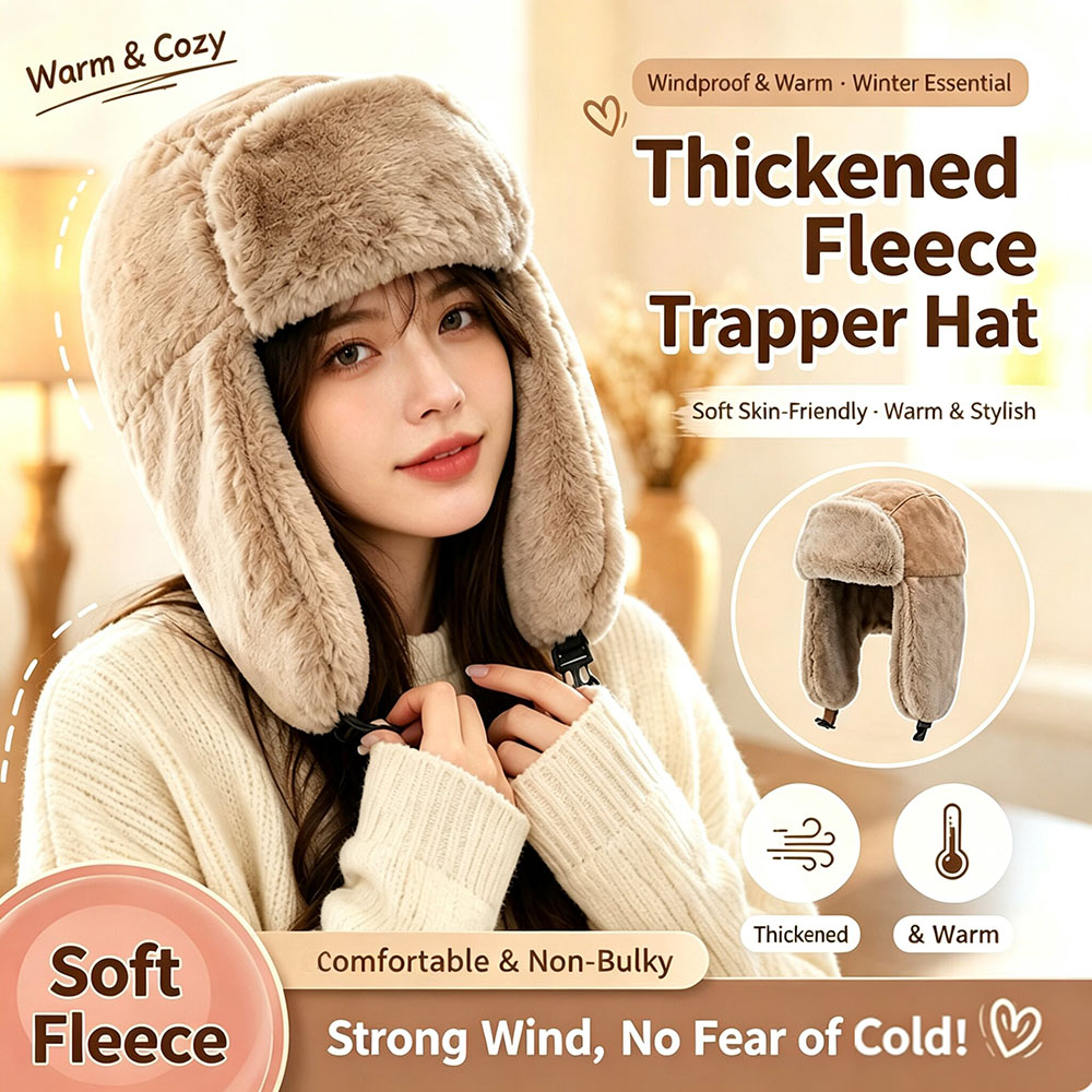 Unisex dikke pluche trapperhoe - Trapper Hat Ear Flap recensie en prijs