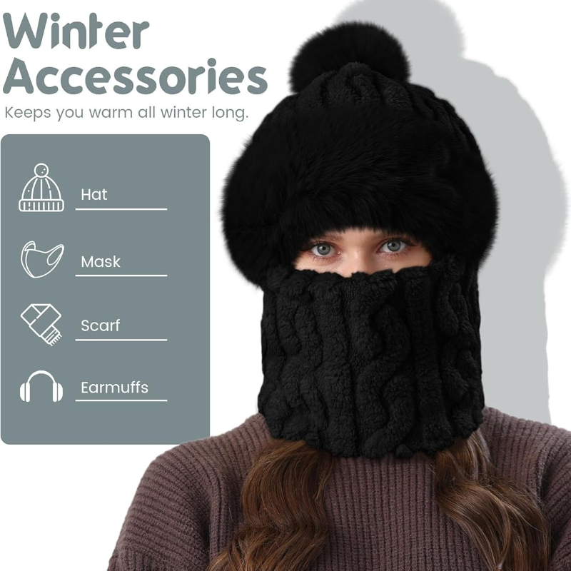 Vrouwen Winter Beanie Hoeden E - Skull Cap Helmet Liner recensie en prijs