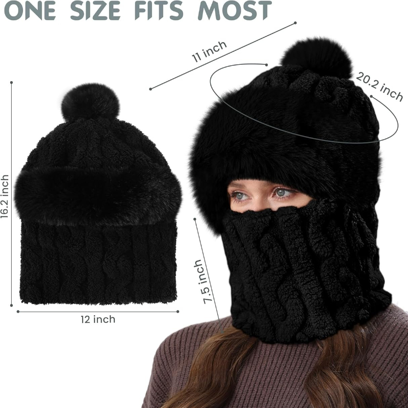 Vrouwen Winter Beanie Hoeden E - Skull Cap Helmet Liner recensie en prijs