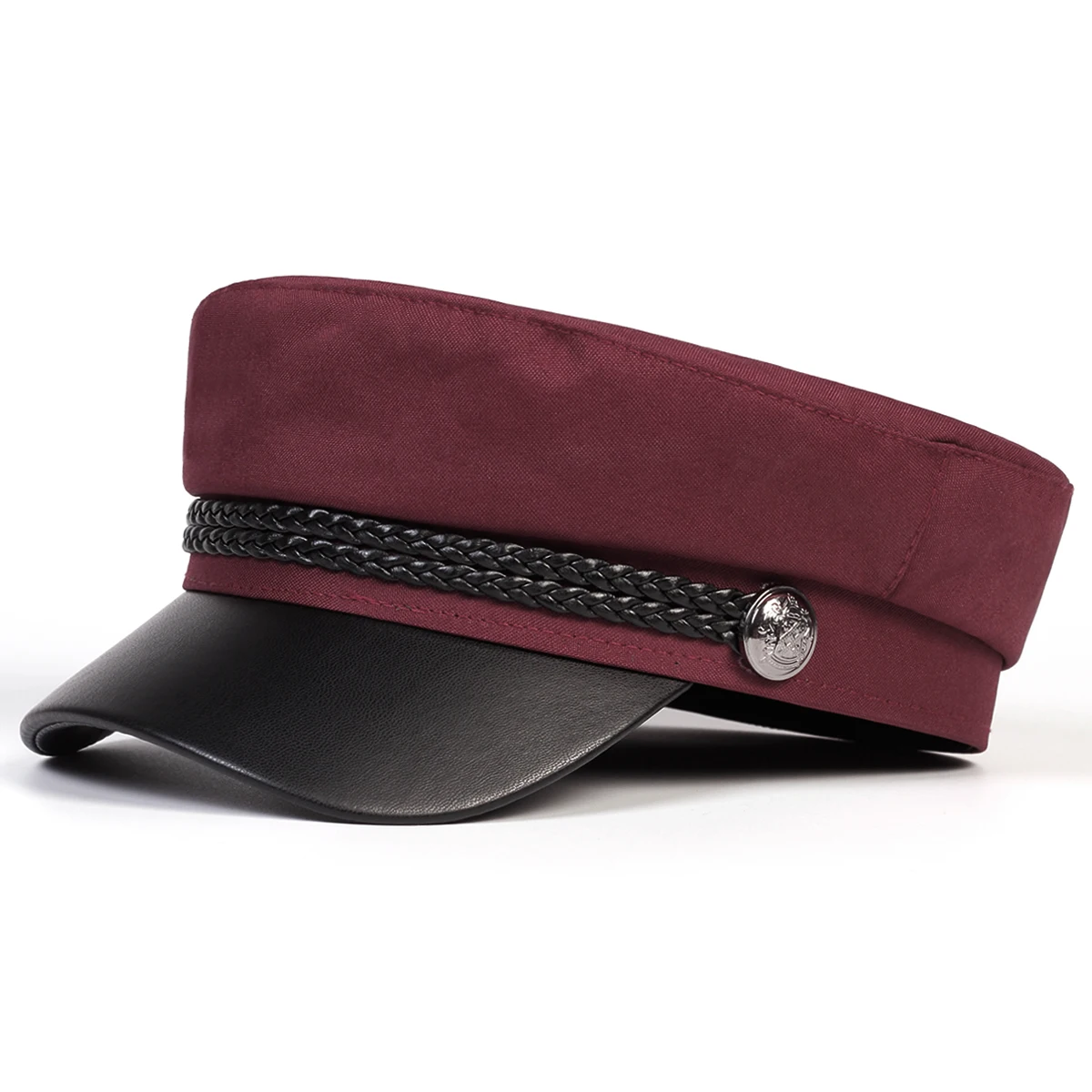 Unisex witte militaire hoeden  - Snapback Hat Flat recensie en prijs