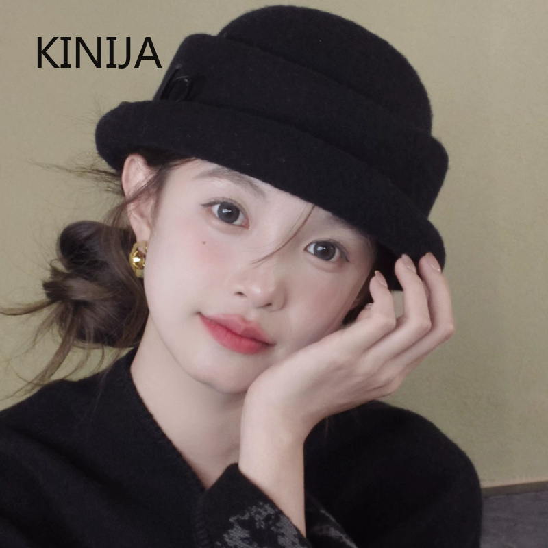 Hepburn-stijl wollen hoed, bar - Fedora Hat Wool recensie en prijs