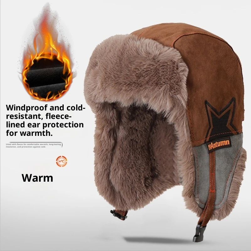 Unisex 3-in-1 wintermuts, dikk - Trapper Hat Ear Flap recensie en prijs